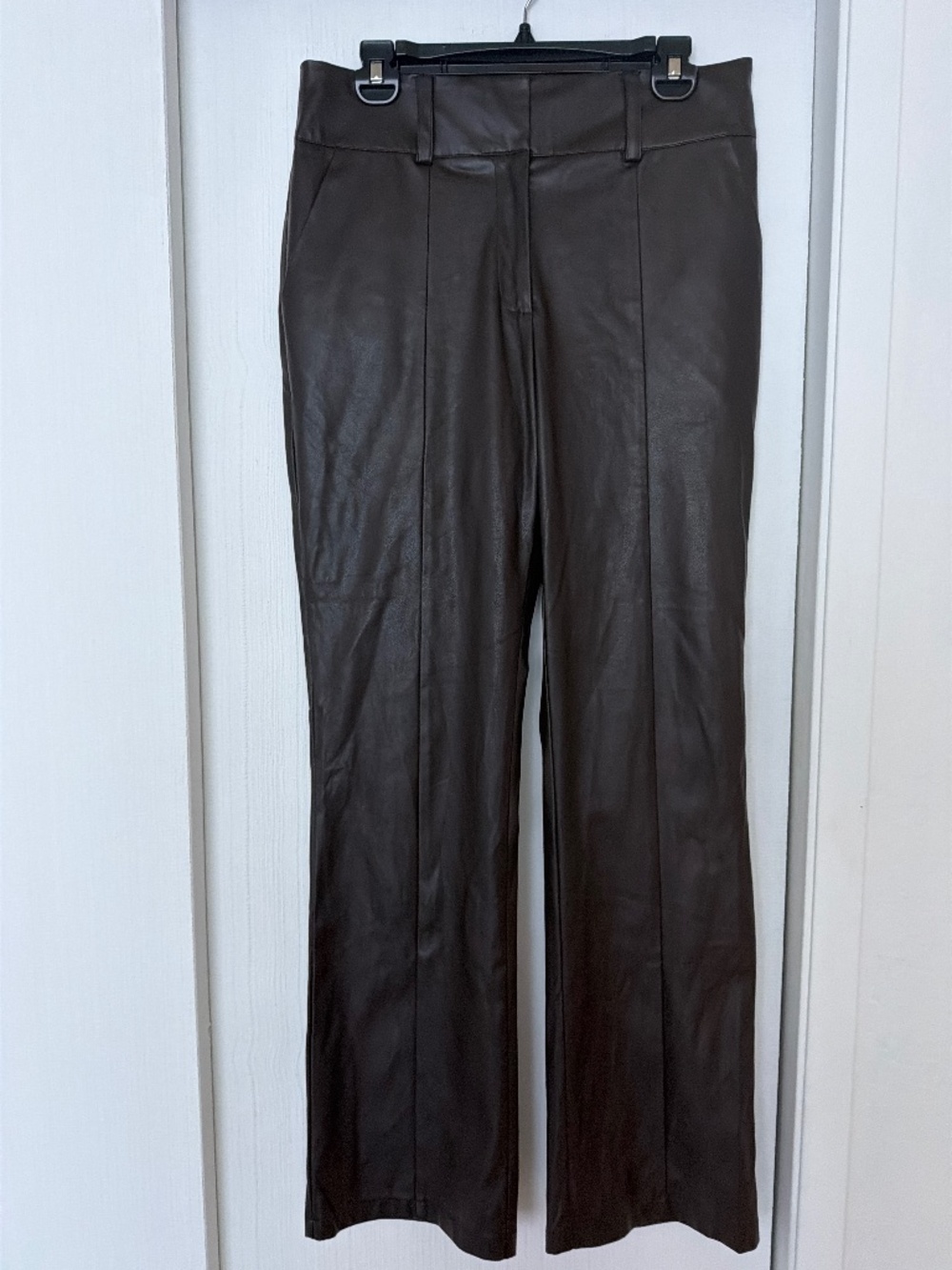 New York & Company Faux Leather Pants – Brown – Size Medium – NWT